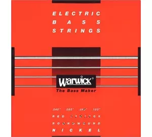 Warwick 42210 ML 4 Red Label 4 húros rozsdamentes acél 040-100 basszusgitár húr szett