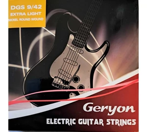 Geryon DGS 9/42 Extra Light 009-042 Nickel Round Wound elektromos gitárhúr szett