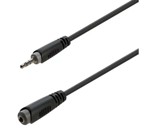 Soundsation GL-JSmJSFm15 - Adapter kábel: 3.5mm Jack papa SZTEREO - 3.5mm Jack mama SZTEREO / 1.5m