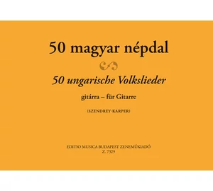 50 Magyar népdal gitárra