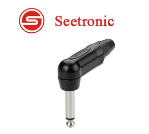 Seetronic SP2RX-B Mono 6,3 pipa jack dugó (fekete)