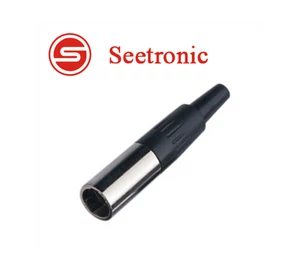 Seetronic ST102 Mini XLR lengő papa csatlakozó, 3 pólusú