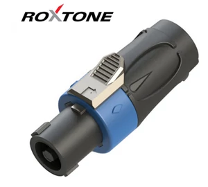 Roxtone RS4F-N Speakon lengő dugó, 4 pólusú