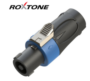 Roxtone RS4F-N Speakon lengő dugó, 4 pólusú