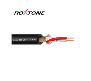 Roxtone MC006-100 Ø 6,5mm mikrofonkábel (fekete) méterre