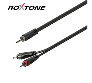 Roxtone RAYC150L3 3,5 Sztereó Jack – 2xRCA, 3m