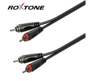 Roxtone RACC130L1 2xRCA – 2xRCA kábel, 1m