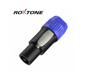 Roxtone RP031 Speakon lengő dugó, 4 pólusú