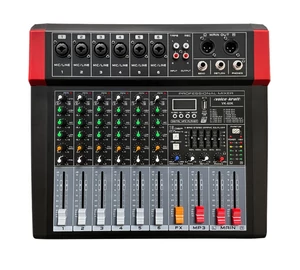 Voice Kraft VK-60K Powermixer, 2x150W/4Ohm, USB Audio interface, Bluetooth