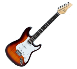GMC EGS111 Stratocaster Sunburst elektromos gitár