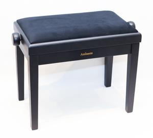Ambiente zongorapad AMB23-MBK-VBK 47,5X56,5 cm fekete matt+fekete bársony