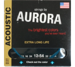 Aurora 12S Blue Light tension 012-054 akusztikus húr szett