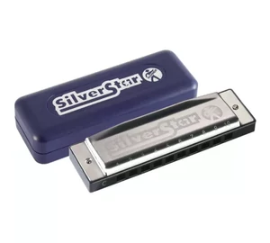 Hohner M5040867 Silver Star szájharmónika G