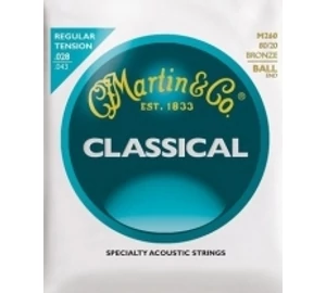 Martin Classical M260 Normal Tension 028-043 klasszikus gitárhúr szett