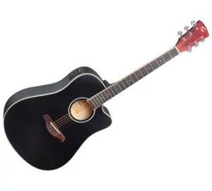 Soundsation MEADOW DNCE-BK Dreadnought elektro-akusztikus gitár