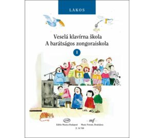 Lakos A barátságos zongoraiskola 1 (szlovák-magyar kiadás)