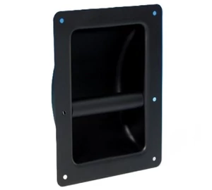 Adam Hall 3402 fekete fém 162x220x60 mm hangfal fül