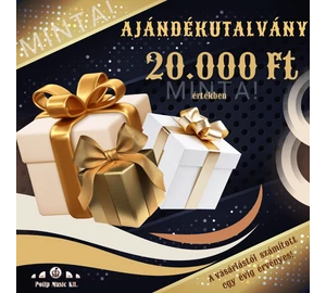 Ajándékutalvány (20.000 Ft értékben)