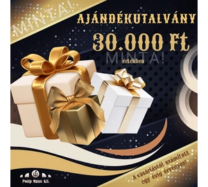 Ajándékutalvány (30.000 Ft értékben)