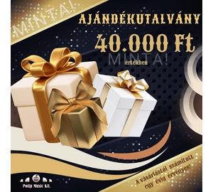 Ajándékutalvány (40.000 Ft értékben)