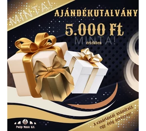 Ajándékutalvány (5.000 Ft értékben)