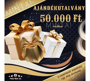 Ajándékutalvány (50.000 Ft értékben)
