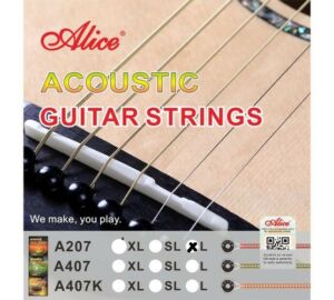 Alice A207-L 12-53w Light akusztikus gitárhúr szett