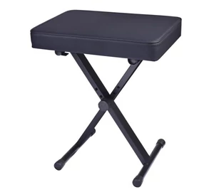 Ambiente AMB-51 állítható magasság (41- 52cm) fekete szintetizátor szék