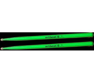 Artbeat ARUV-G gyertyán UV dobverő pár 5A zöld