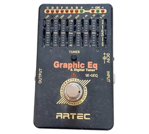 Artec SE-GEQ Graphic Equalizer & Chromatic Tuner (Használt cikk)