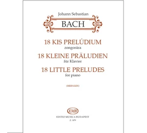 Bach, Johann Sebastian 18 kis prelúdium