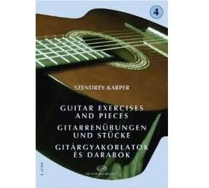 Szendrey-Karper Gitárgyakorlatok és darabok 4