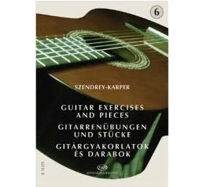 Szendrey-Karper Gitárgyakorlatok és darabok 6