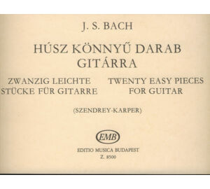 Bach, Johann Sebastian: Húsz könnyű darab gitárra