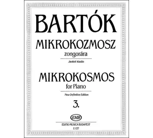 Bartók Béla Mikrokozmosz zongorára 3