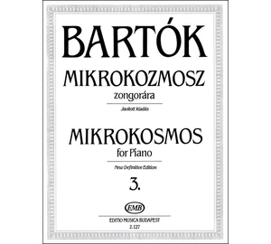 Bartók Béla Mikrokozmosz zongorára 3