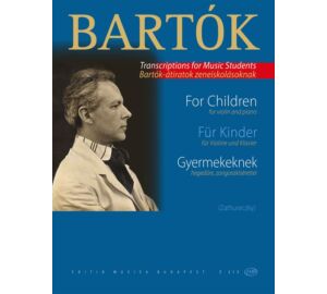 Bartók Béla Gyermekeknek Apró darabok hegedűre zongorakísérettel