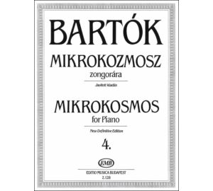 Bartók Béla Mikrokozmosz zongorára 4