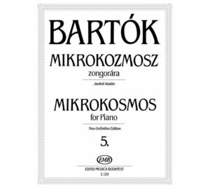 Bartók Béla Mikrokozmosz zongorára 5