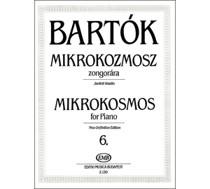 Bartók Béla Mikrokozmosz zongorára 6