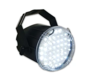 Beamz BSS-50 fehér 48x LED stroboszkóp + hangvezérlés