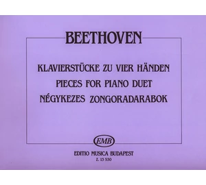 Beethoven, Ludwig van Négykezes zongoradarabok