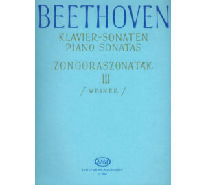 Weiner Leó, Beethoven Ludwig van Zongoraszonáták 3