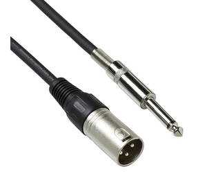 Bespeco BSMM100 (Jack 6,3mm mono - XLR) Audio kábel 1 m