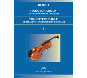 Bloch József Hangsoriskola 1 tört akkordokkal Op. 5