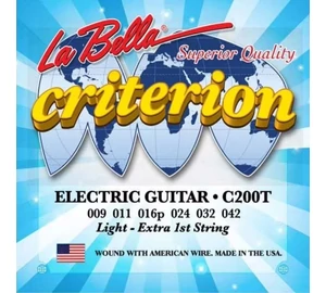 La Bella Criterion C200T Light 009-042 elektromos gitárhúr szett