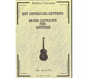 Matteo Carcassi Hat capricco gitárra