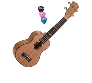 Cascha HH 2024 Premium Mahogany Soprano Ukulele