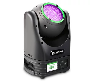 Cameo MOVO BEAM Z100 Moving Head robotlámpa korlátlan forgással és LED gyűrűvel, 60 W-os Osram LED, zoom