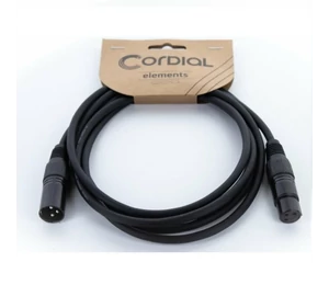 Cordial EM 5 FM fekete mikrofonkábel 5 m
